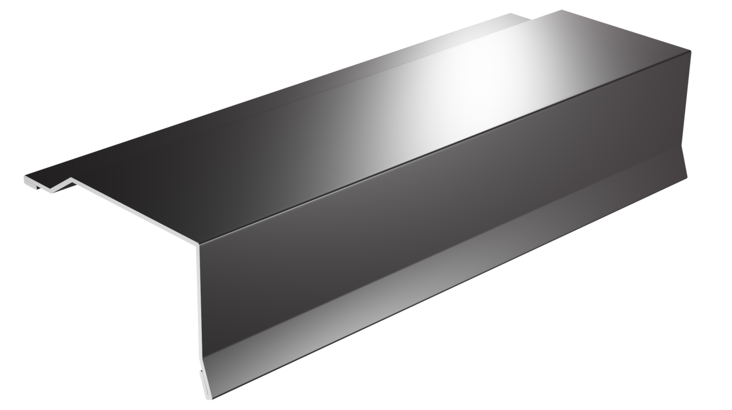 rake and corner trim profile